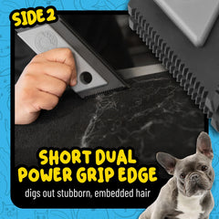 Grubbie Edge Pet Hair Removal Tool