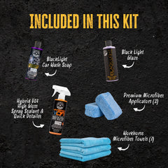 Black Car Care Starter Kit