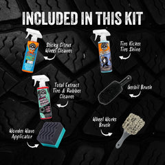 Wheel & Tire Complete Clean Kit