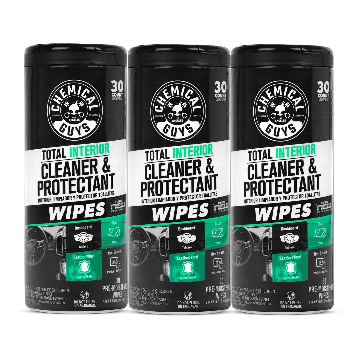 Total Interior Wipes 3-Pack Kit