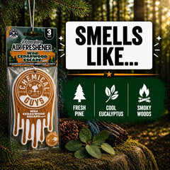 Wild Cedarwood Escape Hanging Air Freshener
